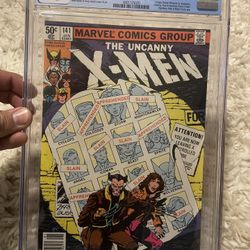 X-Men 141 CGC 9.8 Newsstand 