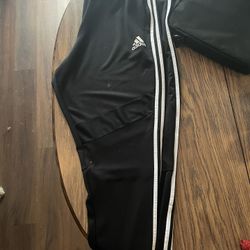 MENS 2XL ADIDAS TRACK PANTS