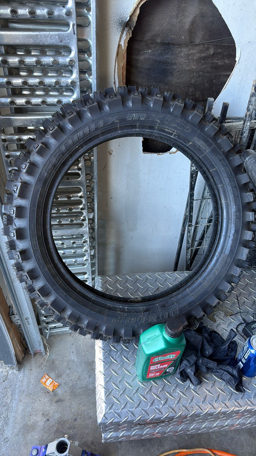 New Dirt Bike Rear Tire