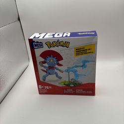 Mega Construx-Pokemon Weavile Dimoret-75 Piece Build It! (Factory Sealed).