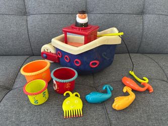 Bath toy set Fish & Splash (B toys brand)