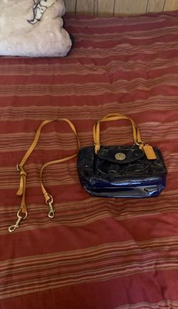 Coach bag. Blue