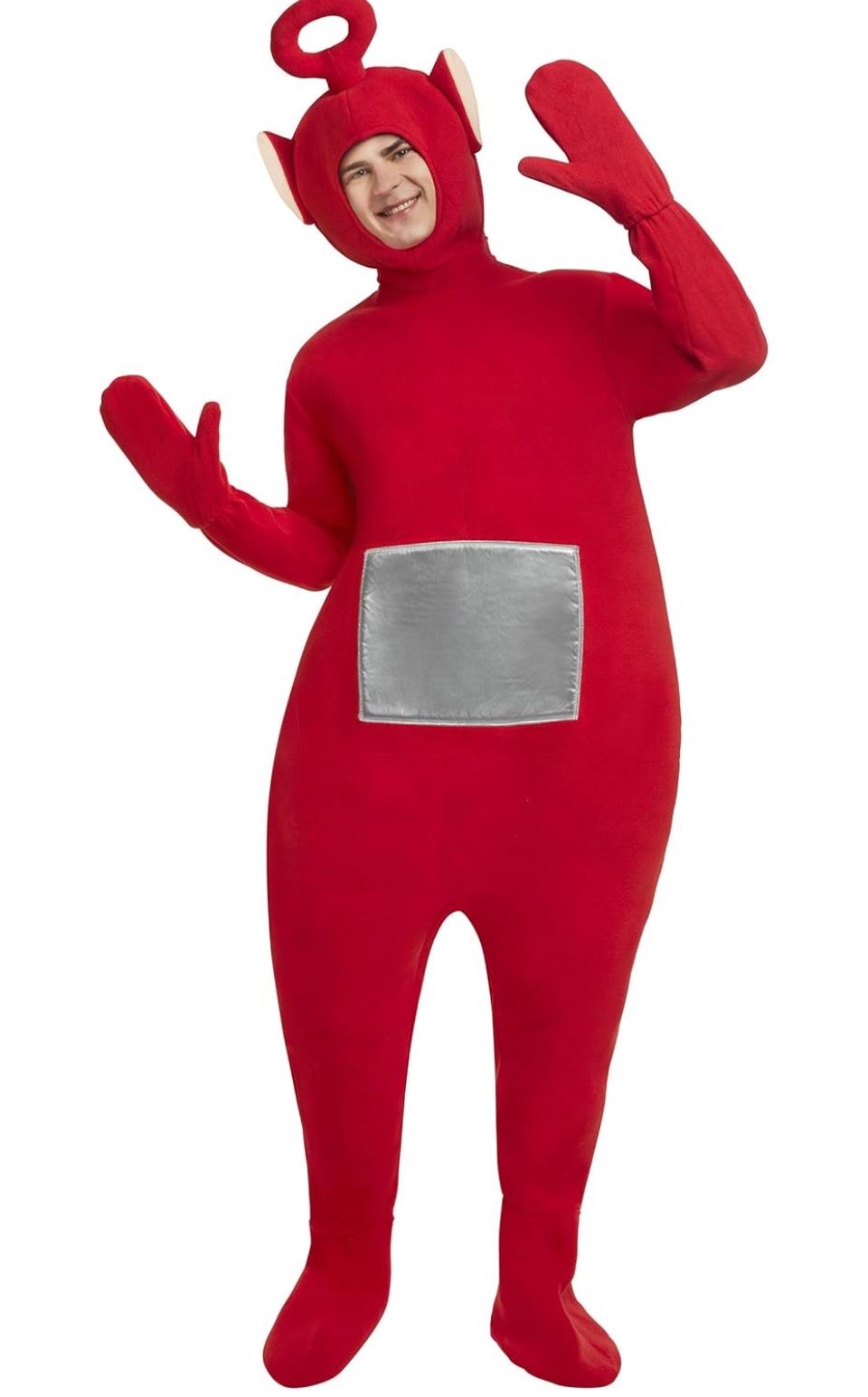 Spirit Halloween Teletubbies Adult Po Costume | Officially Licensed | Red Teletubby Cosplay | TV and Movie Costume