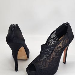 Aldo Black High Heels Lace
