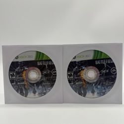 Battlefield 3 (Microsoft Xbox 360, 2011) Mint 2-Discs Only Tested