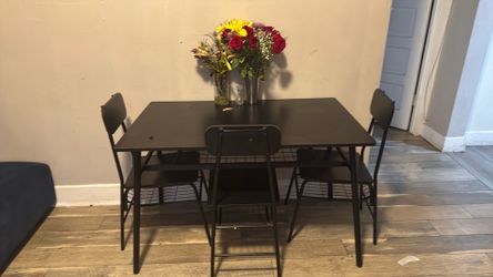 Dining table with 4 chairs