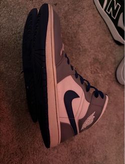 Air Jordan’s 1s High cement grey true blue