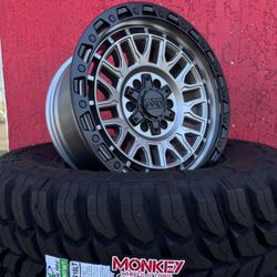 18x9 Rines Y Llantas 35/1250/18 MT