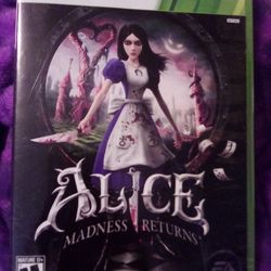 X-BOX 360 ALICE MADNESS RETURNS 