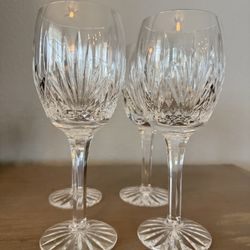 Set Of 4 Crystal Stemware