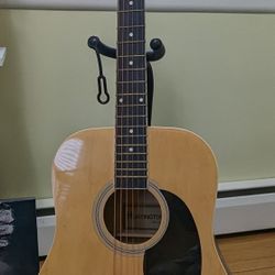 Huntington Acoustic Guitar w/Stand