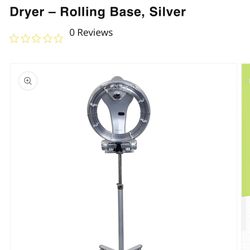  OPEN BOX - SalonPro Orbiting Halo Infrared Hair Processor & Dryer – Grey Rolling Base