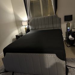 Modern Upholstered Bed Frame