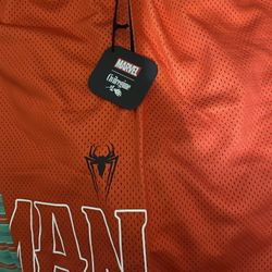 Spider-Man Heavy Weight Shorts CIVILREGIME & Marvel colab
