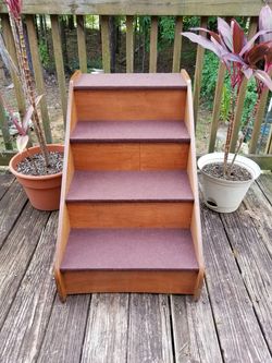 NEW! Extra Large PupStep Wood Stairs