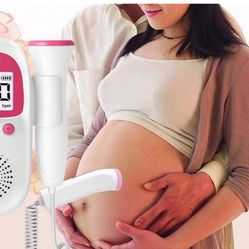 Heartbeat Monitor Portable-FetalDopler-Easy to Use for Home