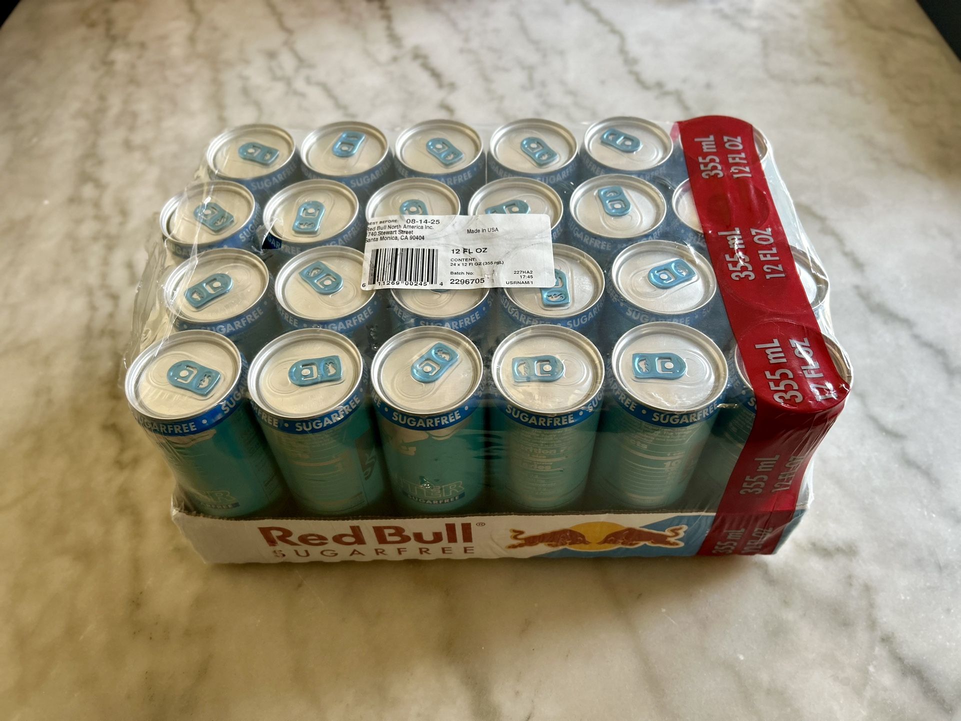Red Bull Iced Vanilla Berry 12oz 24pk SUGAR FREE