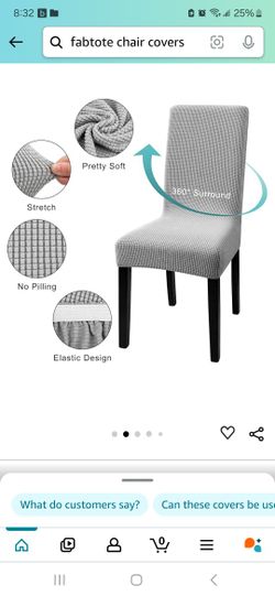 Light Grey Chair Covers