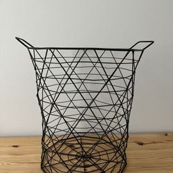 Metal Basket Black