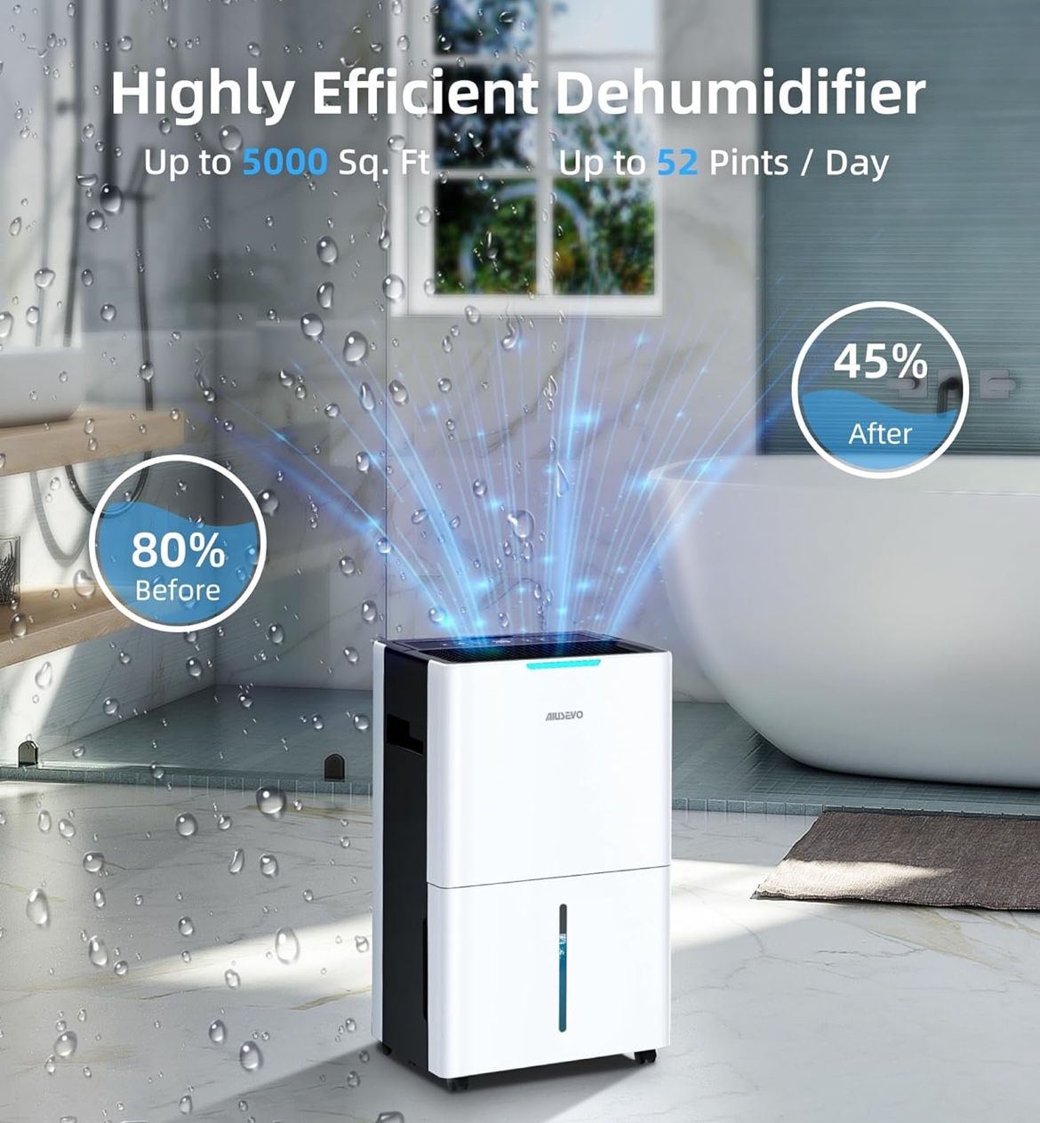 Dehumidifier 5000 Sqf