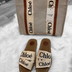 Tote Bag And Sandals 