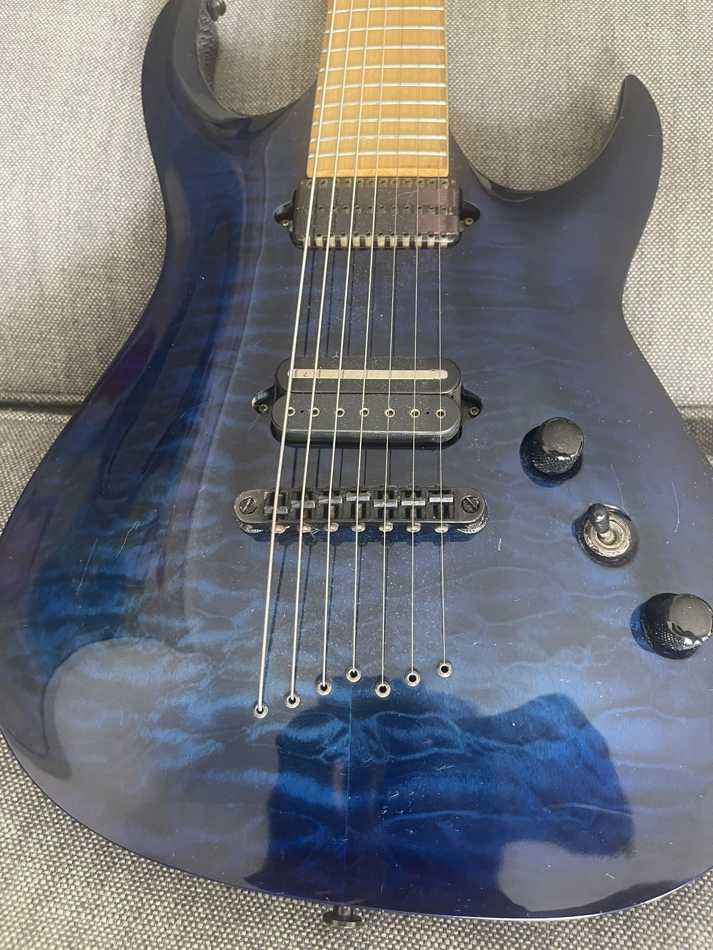 Agile 7 String Neck Through Guitar Wow!