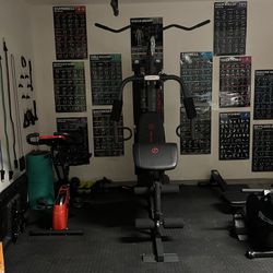 Home Gym Equipment  - $1200 OBO (All Pictured) 