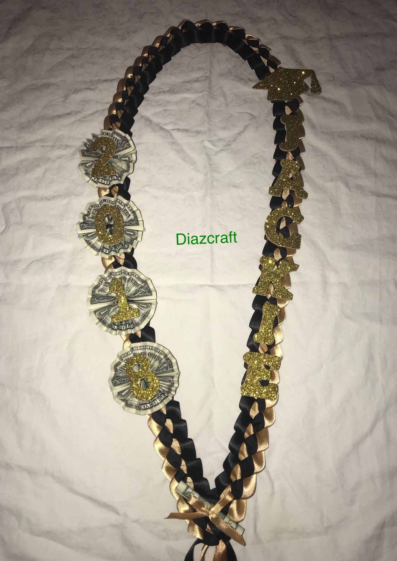 Money custom graduation leis ( boy or girl ) any school grade ‼️