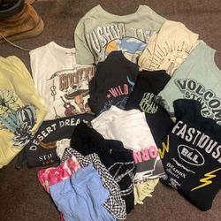 Girls Size 14/16 Shirts, Shorts, Levi’s And Sweaters