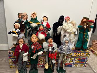 Vintage Byers’ Choice- A Christmas Carol Set
