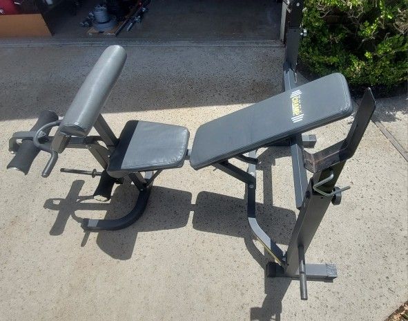 Body Champ Weight Bench and Weights