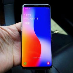 Unlocked Samsung Galaxy S8 64GB in Metallic Blue Color Works In All Countries 
