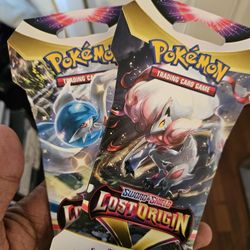 New Pokemon Lost Origin Sleeved Packs $10 Each