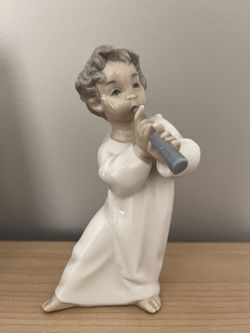 LLADRO angel With Flute