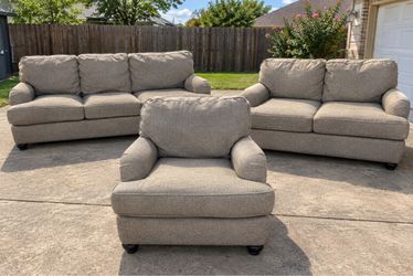 Free delivery 3-Piece Living Room Sofa Set