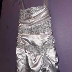 Girl’s White Dress