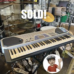 🔥 Casio Keyboard With Stand Drums Drum Set TOO!