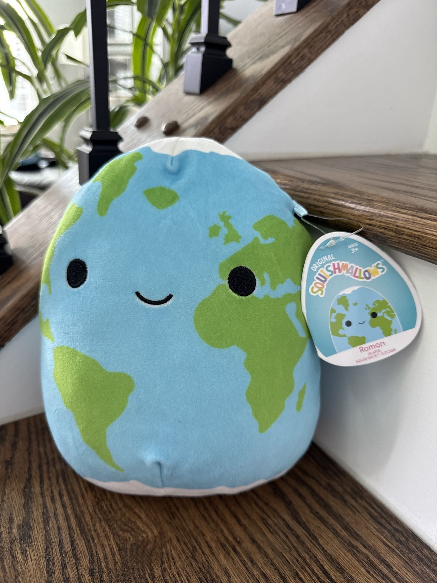 Squishmallow Earth Plush 8” H