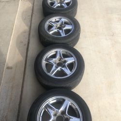 Tires and wheels 16X8 Camaro Z28 