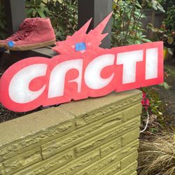 Travis Scott Cacti LED Sign