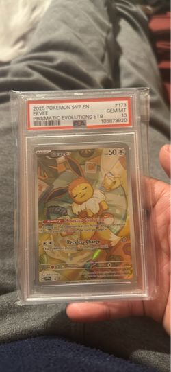 PSA 10 Eevee #173 Prismatic Evolutions ETB Promo
