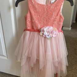 5T/5 Year Old Beautiful Yellow Frock/dress