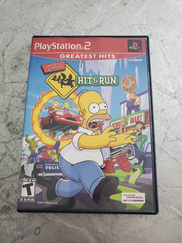 The Simpsons: Hit & Run PlayStation 2, PS2 video game
