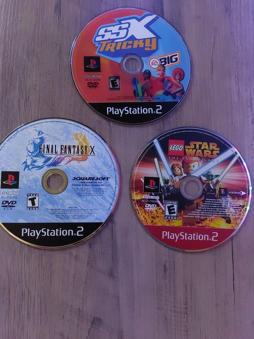 PS2 Games (Discs Only)