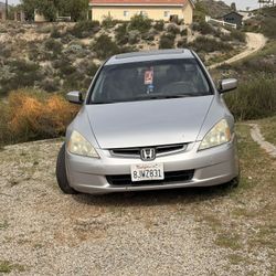 2004 Gray Honda Accord 4 door