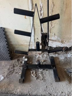 Olympic weight rack tree. $30firm