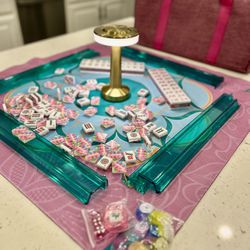 Brand New American Mahjong Game Set with Accessories