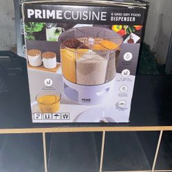 6 Grid Dry Food Dispenser