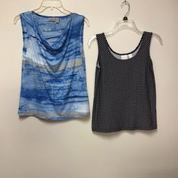 Women’s CHICOS Sleeveless tops… Size-0…$7 Each