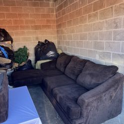Brown Sectional Couch